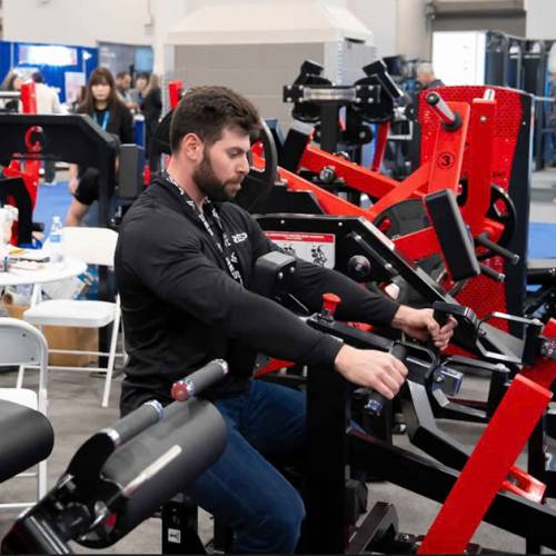 Qli fitness equipment at HFA 2025 post 2